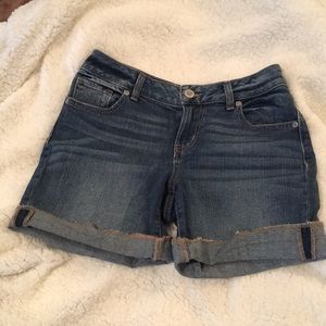 Denim blue shorts